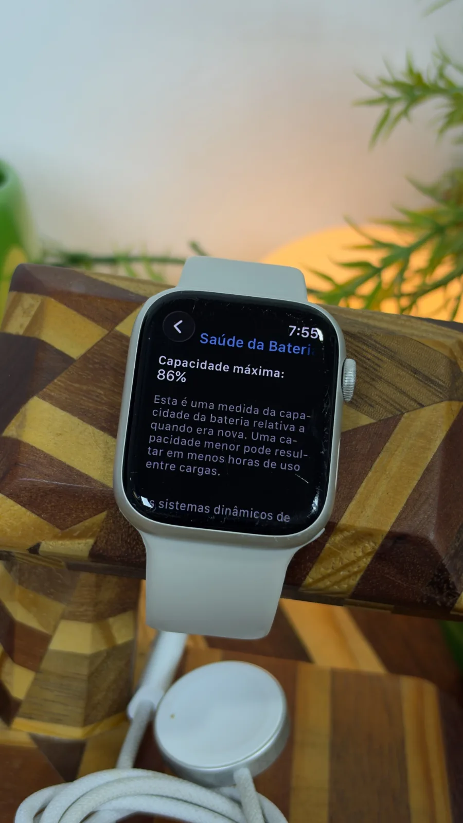 Apple Watch Série 8 (GPS) Alumínio 45mm a2771