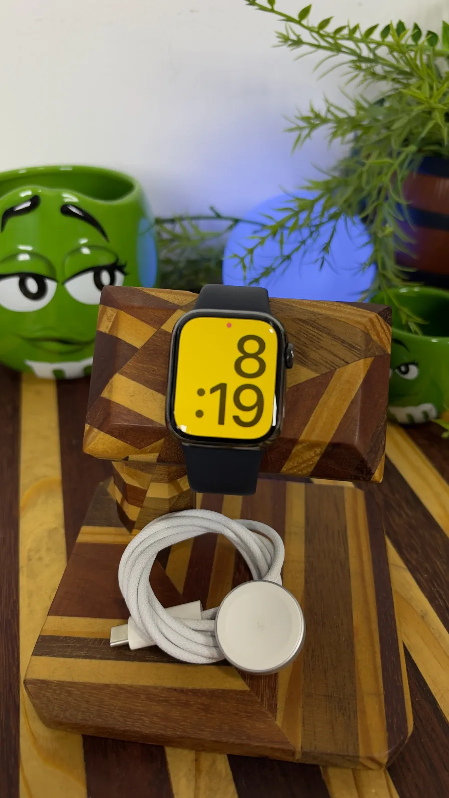 Apple Watch Série 9 (GPS + Celular) Aço Inoxidável 41mm a2982