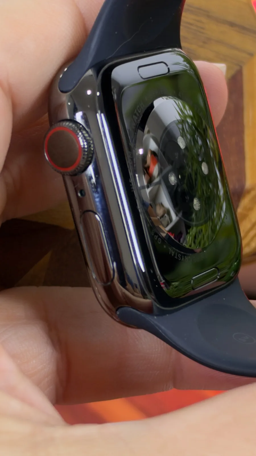 Apple Watch Série 9 (GPS + Celular) Aço Inoxidável 41mm a2982