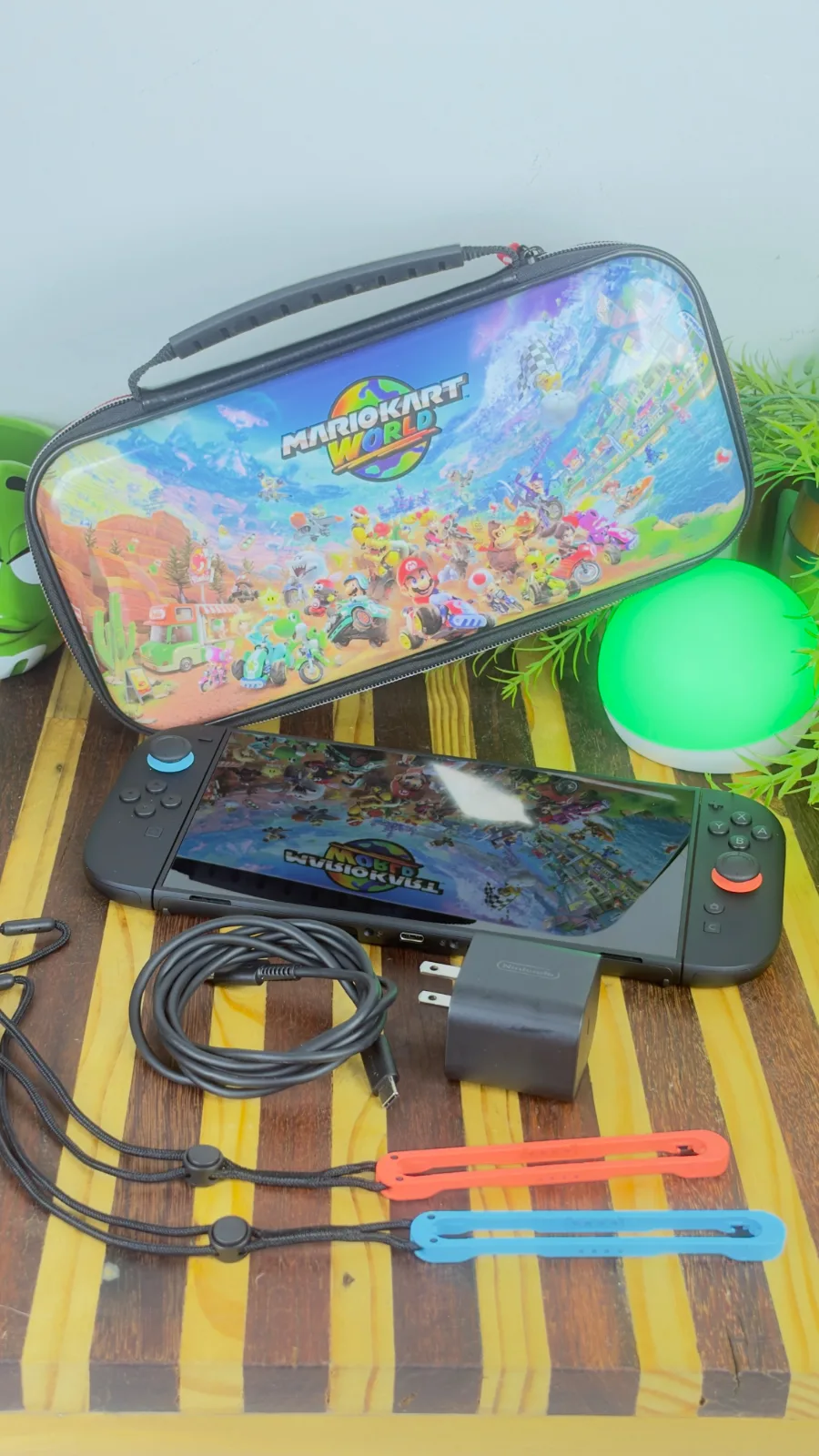 Nintendo Switch 2 com case do Mario Nintendo Switch 2