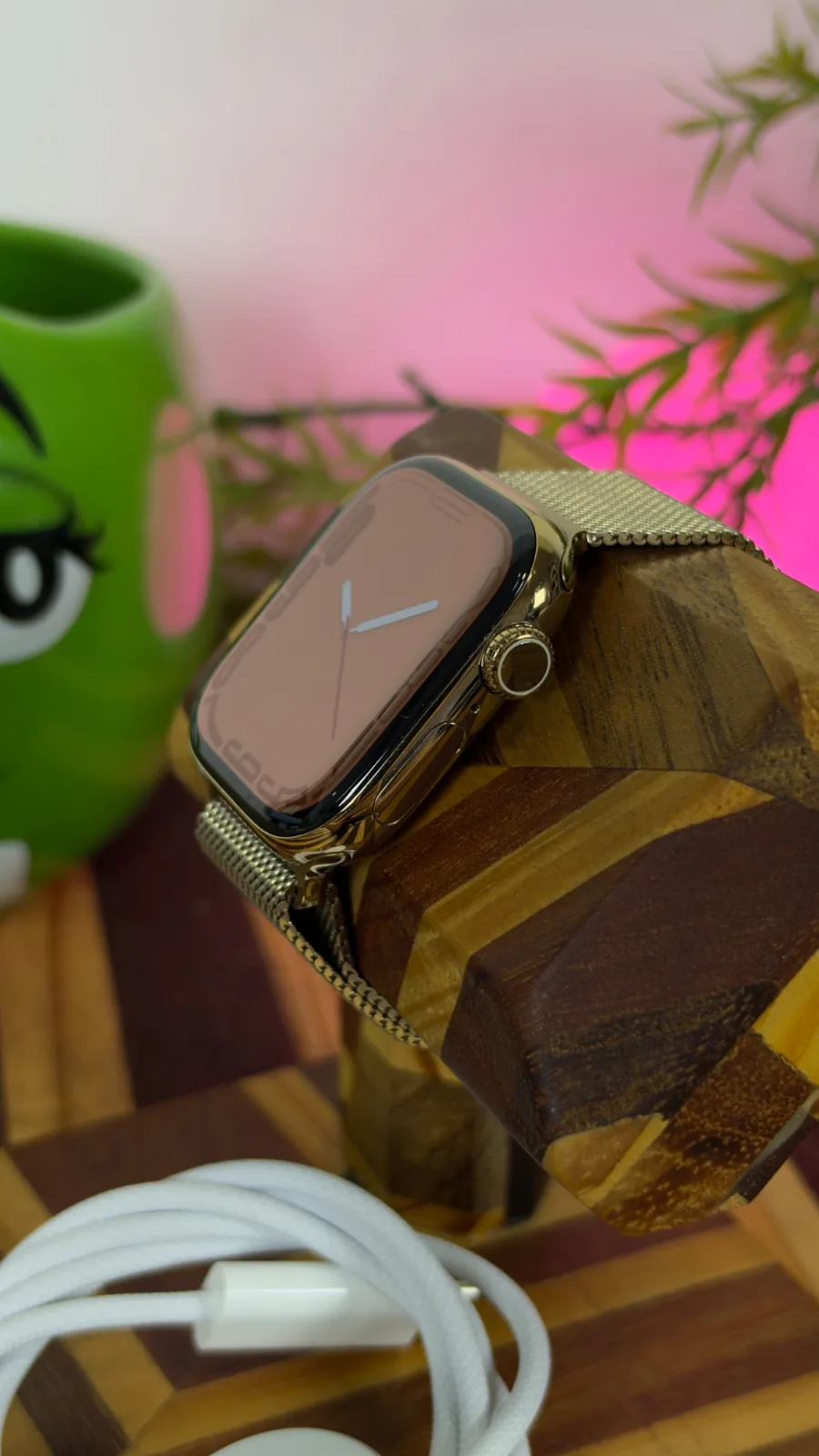 Apple Watch Série 11 (GPS + Celular) Titânio 42mm a3335