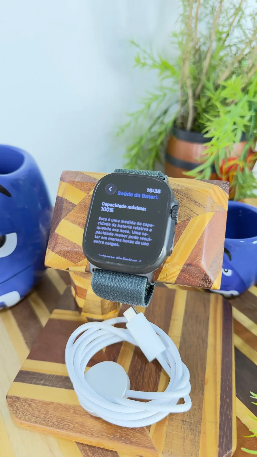 Apple Watch Ultra 2 (GPS + Celular) Titânio 49mm A2986