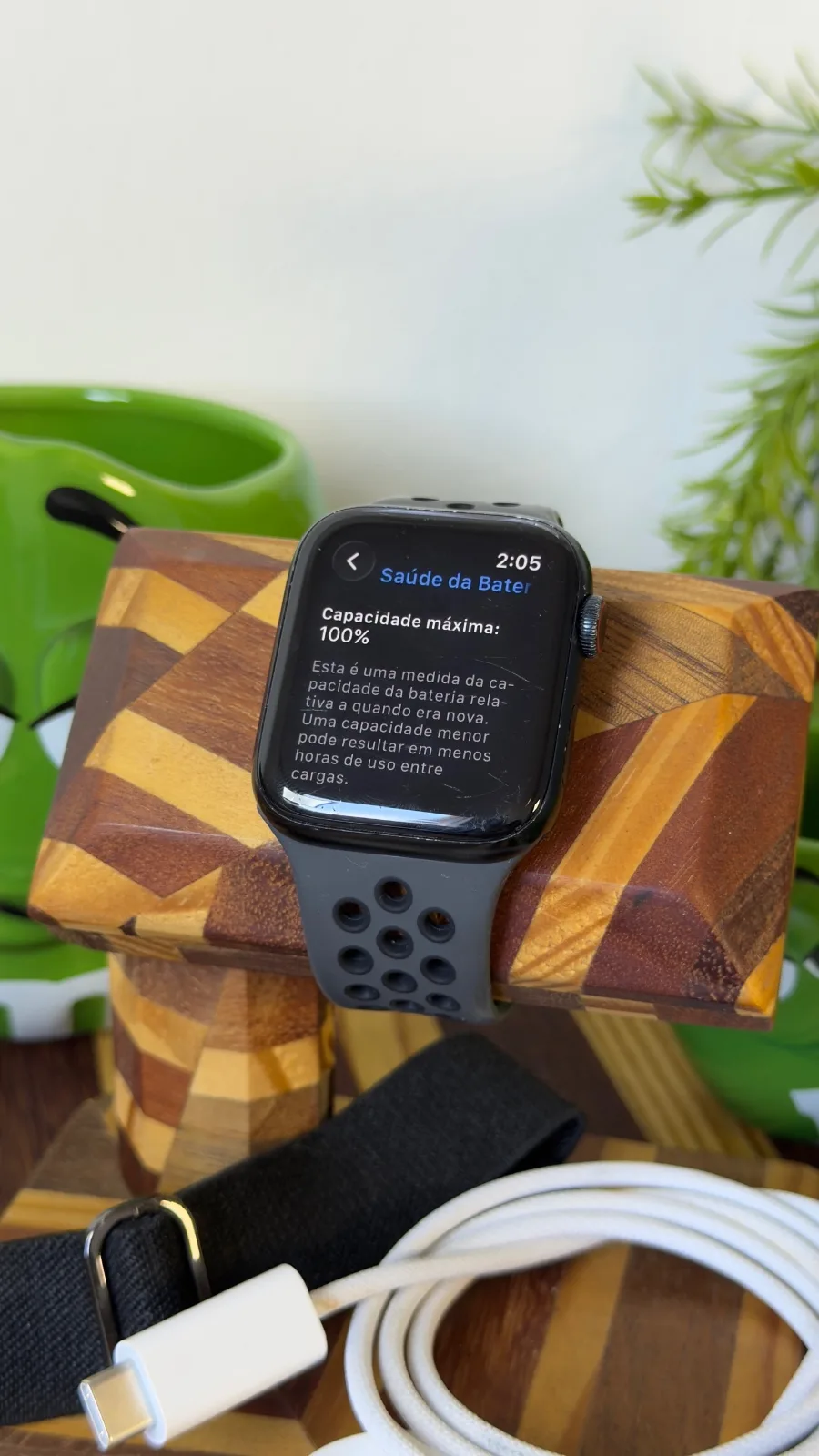 Apple Watch SE 2ª geração 44mm Celular preto A2727