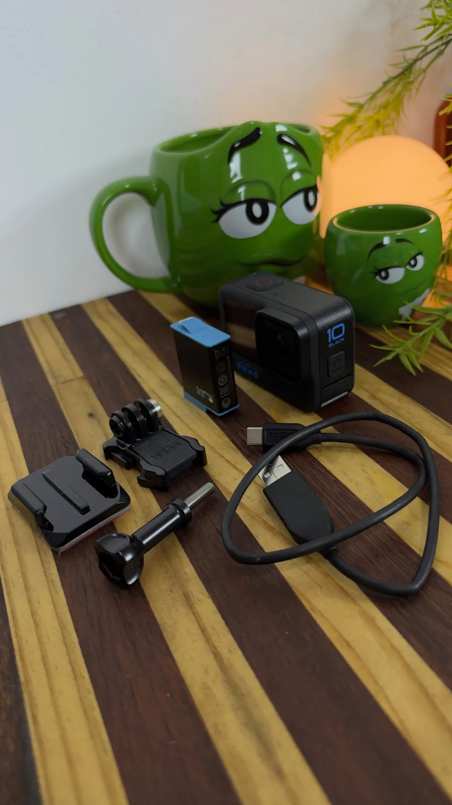 GoPro 10 Black com case e acessórios GoPro Hero 10 Black