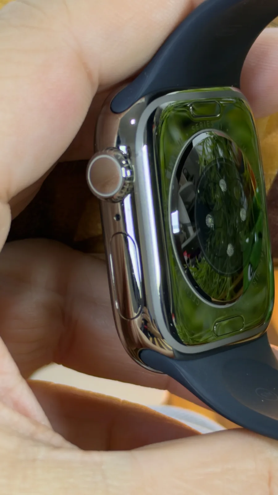 Apple Watch Série 11 (GPS + Celular) Titânio 42mm a3335