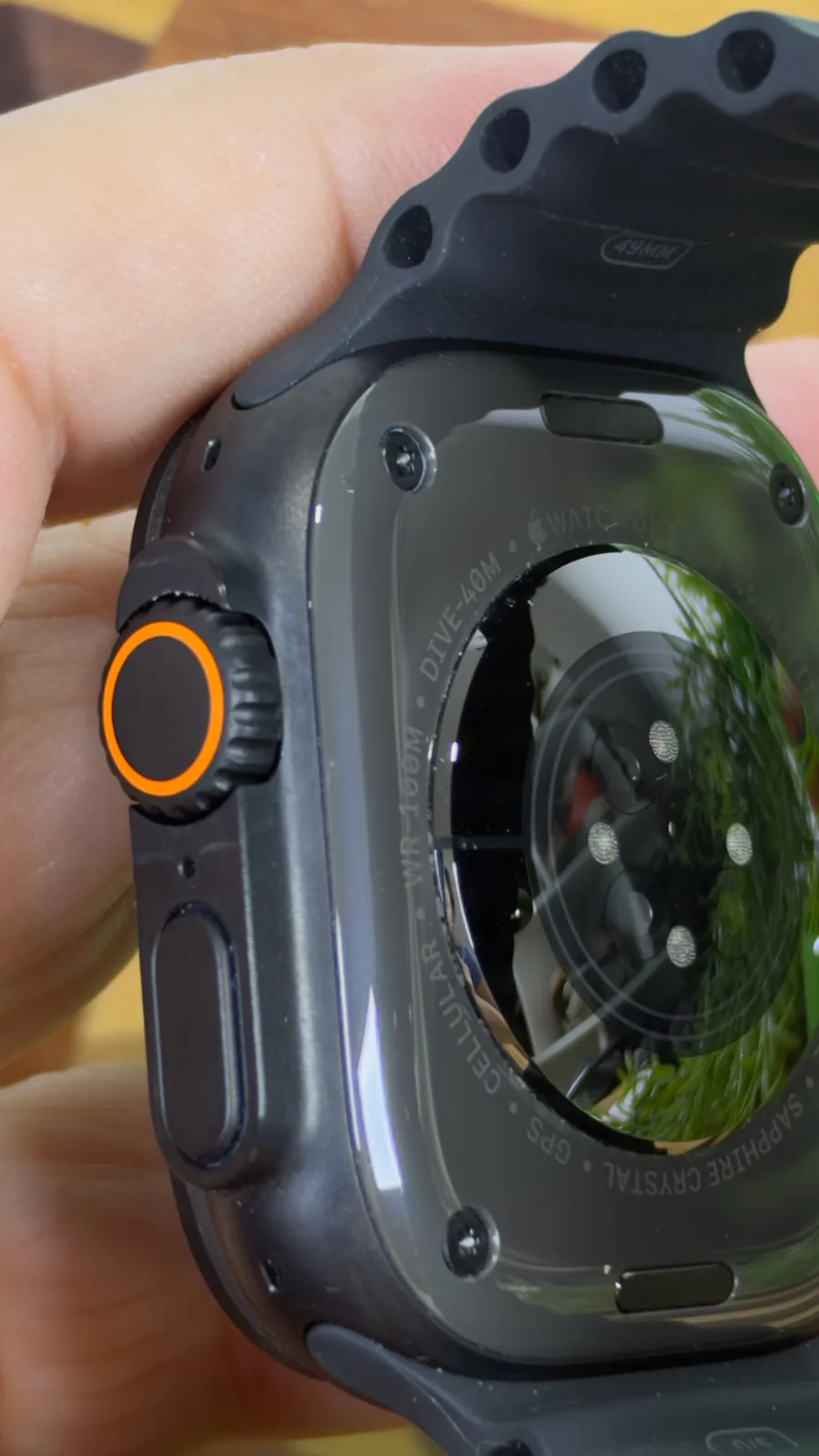 Apple Watch Ultra 3 (GPS + Celular) Titânio 49mm a3281
