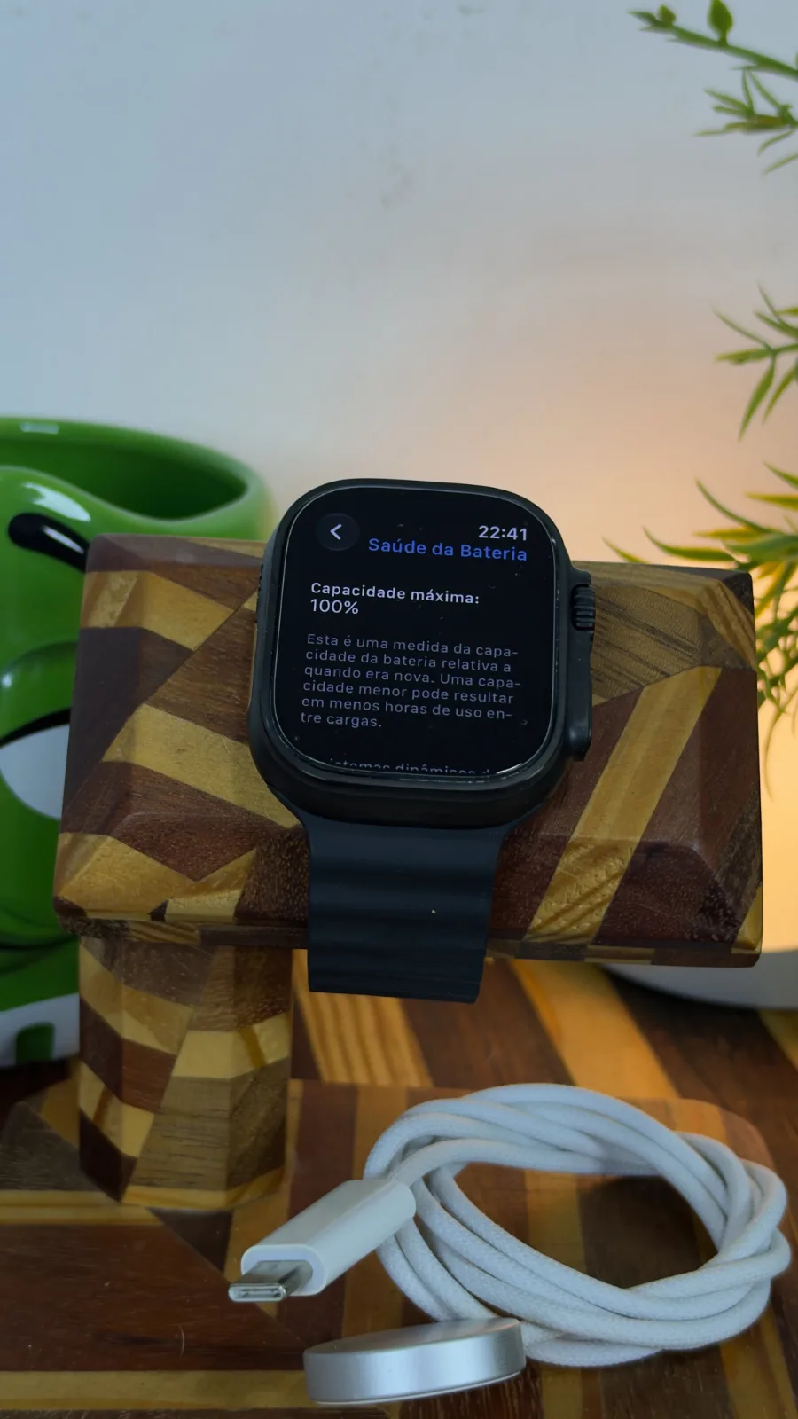 Apple Watch Ultra 3 (GPS + Celular) Titânio 49mm a3281