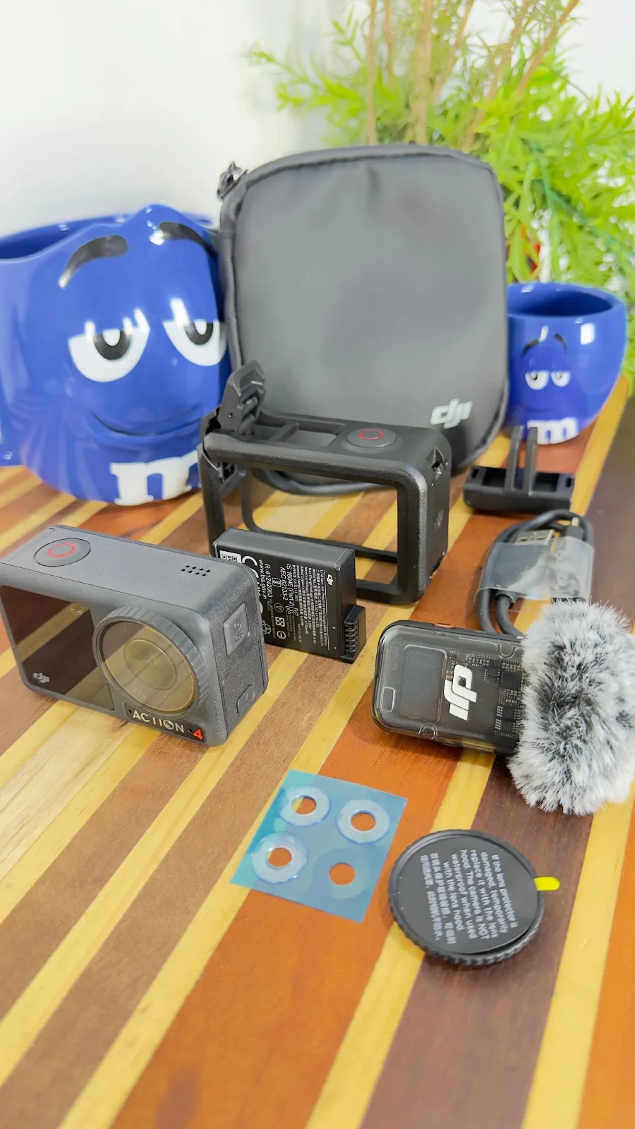 DJI Action 4 com microfone ACTION4