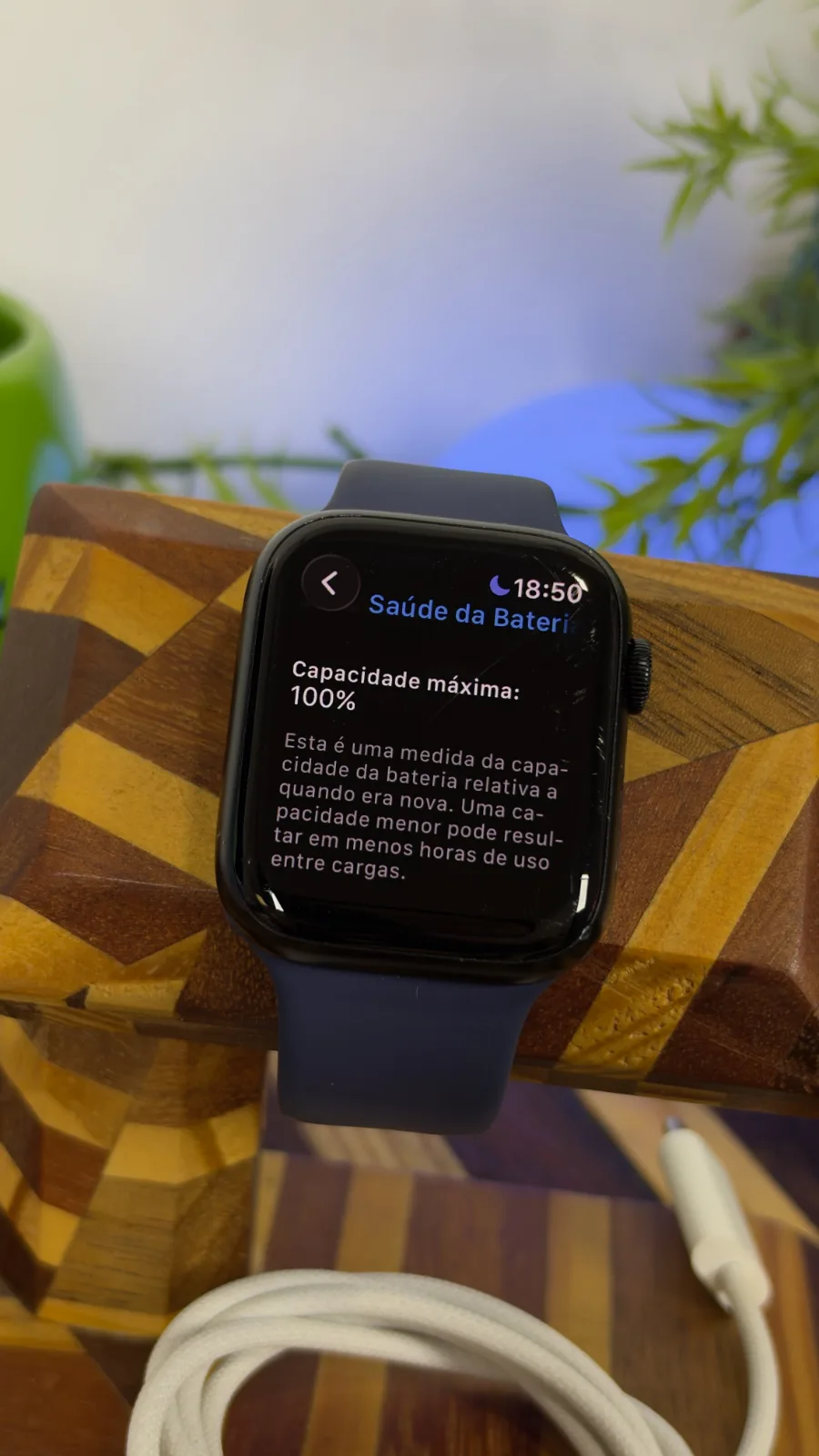 Apple Watch Série 8 (GPS + Celular) Alumínio 45mm a2774