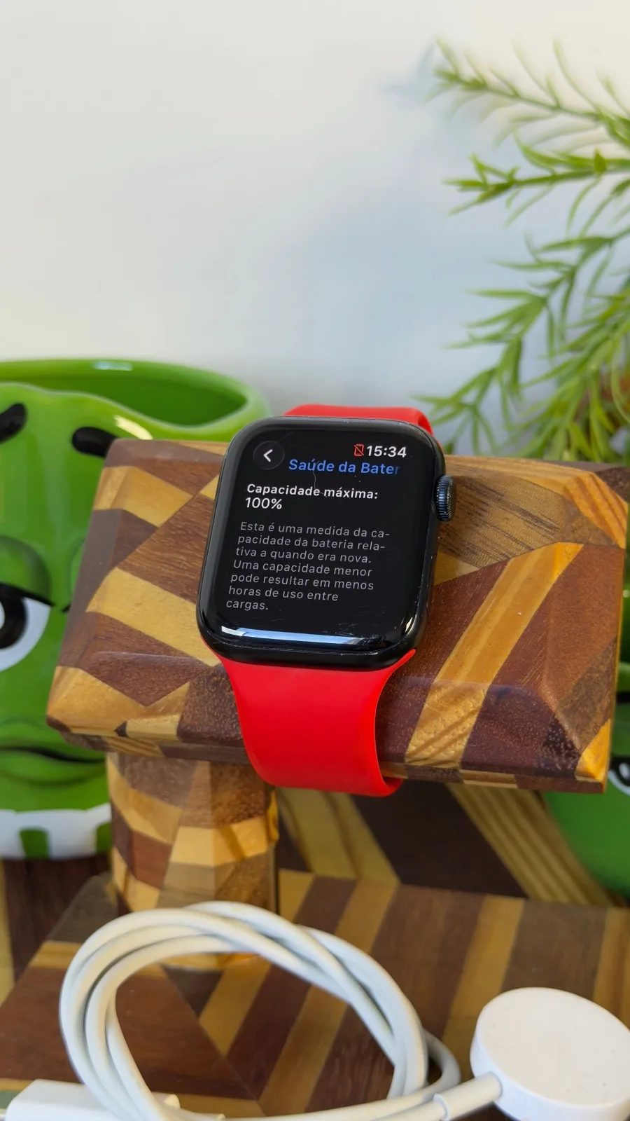 Apple Watch SE 2ª geração 44mm preto A2723