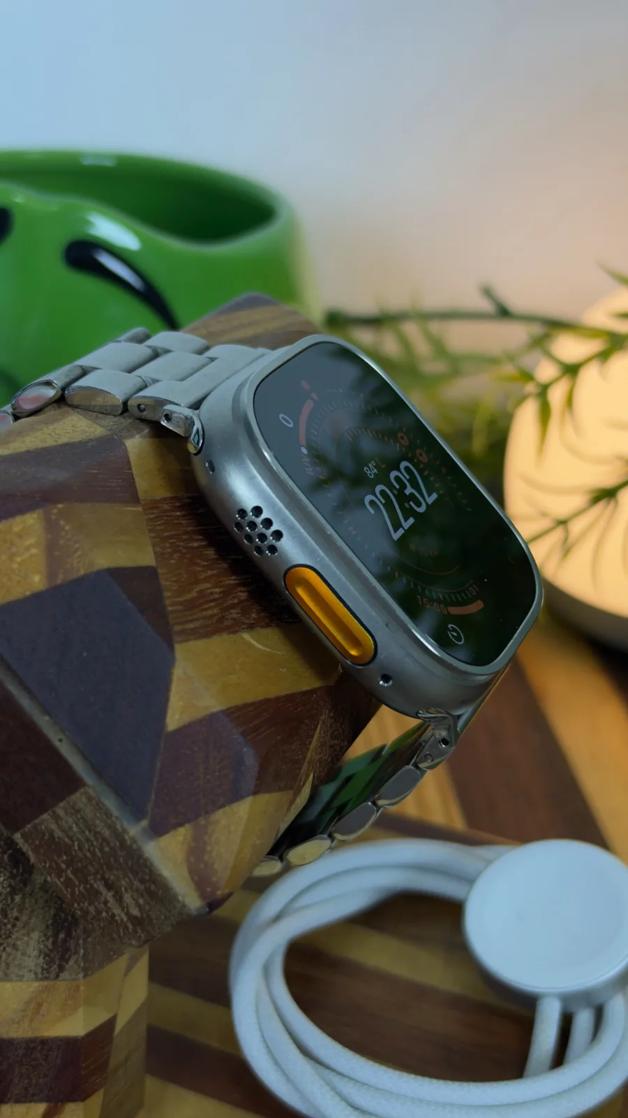 Apple Watch Ultra (GPS + Celular) Titânio 49mm A2622
