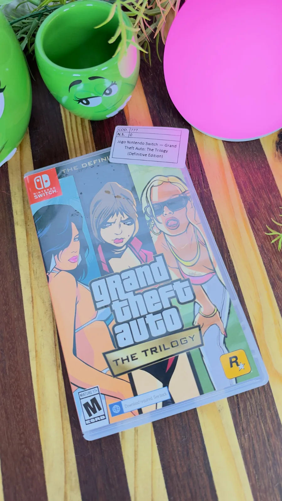 Jogo Nintendo Switch — Grand Theft Auto: The Trilogy (Definitive Edition) LT4010631